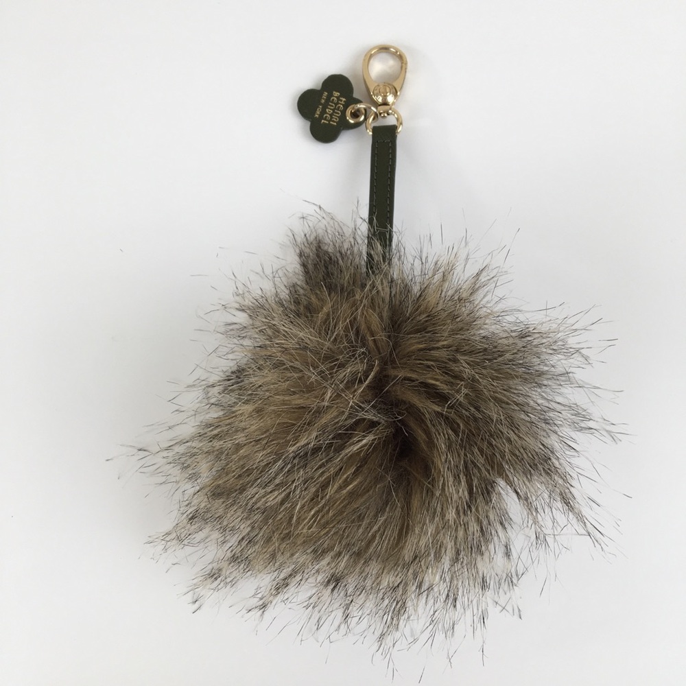 Henri Bendel Pom Pom Key Fob